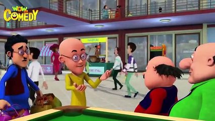 Motu Patlu 2019 - Cartoon in Hindi- Motu Ki Biliards -Cartoon for Kids-Cartooonia 4 kids
