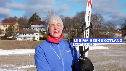 Norwegen versetzt Schneeberge