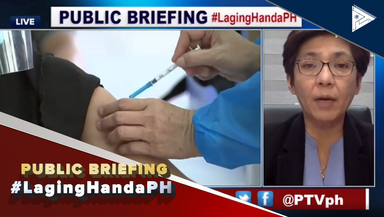 Laging Handa | USec. Vergeire: Walang bakunang perpekto; normal lang na magkaroon ito ng adverse effects