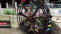 Kincir Penjernih Air Ciptaan Seniman, Bagaimana Cara Kerjanya?