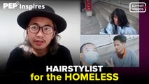 Helpful Hairstylist makes homeless people happy with haircuts | PEP Inspires