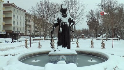 Nevşehir beyaza büründü