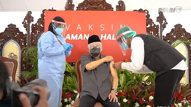 Wapres Ma’ruf Amin Disuntik Vaksin Covid-19