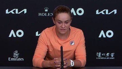 Open d'Australie 2021 - Ashleigh Barty : "I don't write the rules"