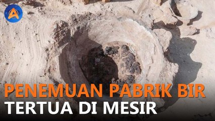 ARKEOLOG TEMUKAN PABRIK BIR TERTUA BERUSIA 5000 TAHUN