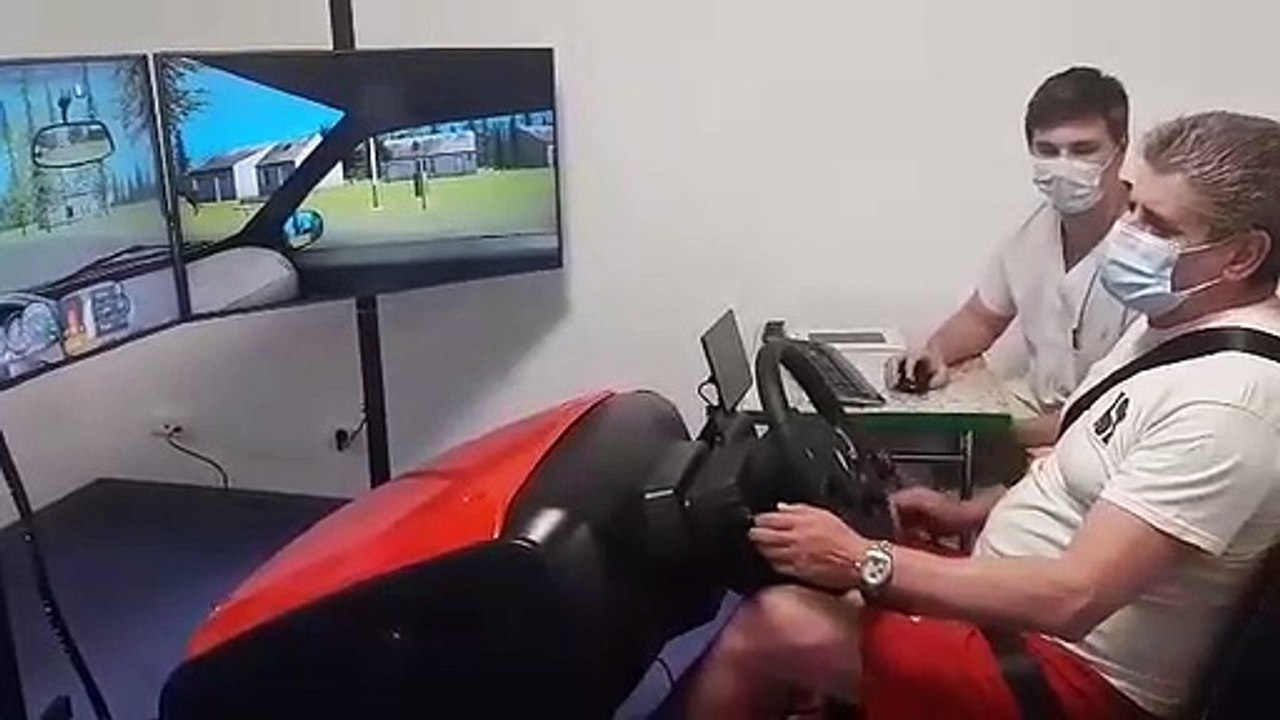 Centre de rééducation à la conduite automobile au centre de la Rougeville à Saint-Saulve