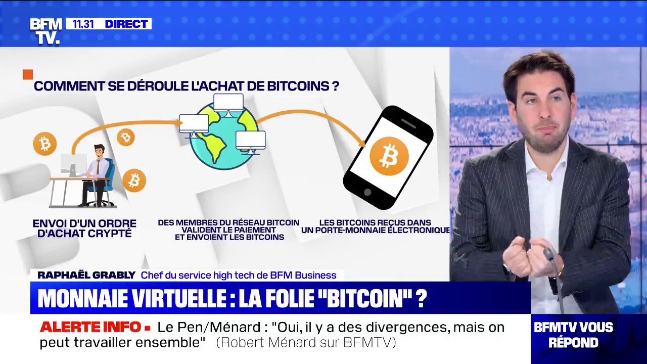 Monnaie virtuelle: la folie "Bitcoin" ? BFMTV répond à vos questions