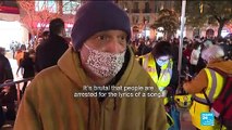 Thousands take to Barcelona's streets to demand release of arrested rapper