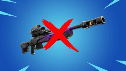 Fortnite Removes a Powerful Weapon From the Game | 1 Minute News