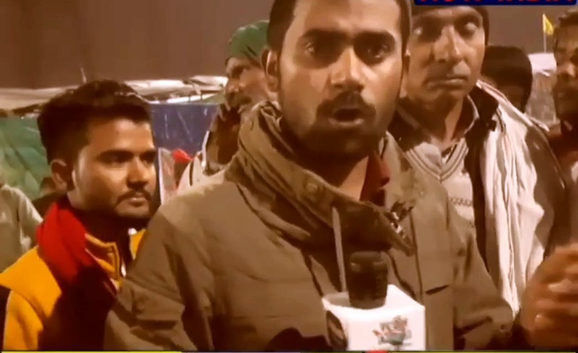 किसान आंदोलन में आया शख्स मोदी सरकार पर भढका _ Farmer Protest _ Kisaan Aandolan