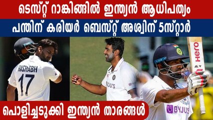 ICC Test rankings:Ashwin breaks into top 5 all-rounders | Oneindia Malayalam
