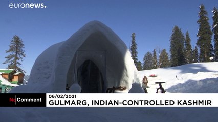 Kashmir's first igloo cafe is ideal place to chill