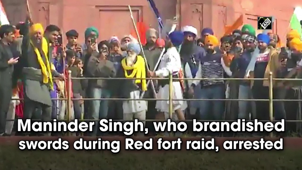 Maninder Singh, who brandished swords during Re...