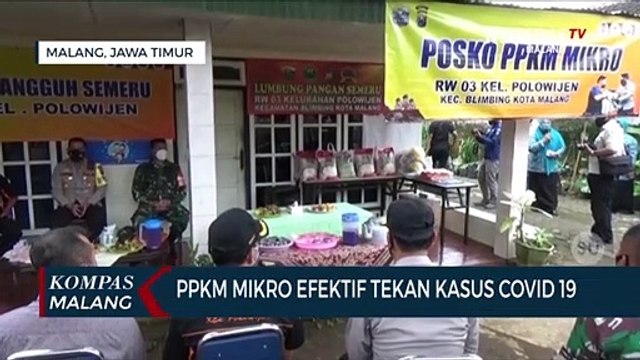 PPKM Mikro, Efektif Tekan Kasus Covid