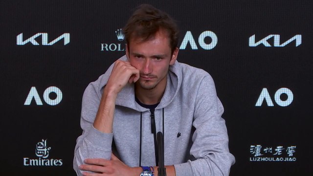 Opend 'Australie 2021 - Daniil Medvedev : Let's see how it goes in Marseille, Rotterdam, Singapore and Doha to know if we have to change something or not