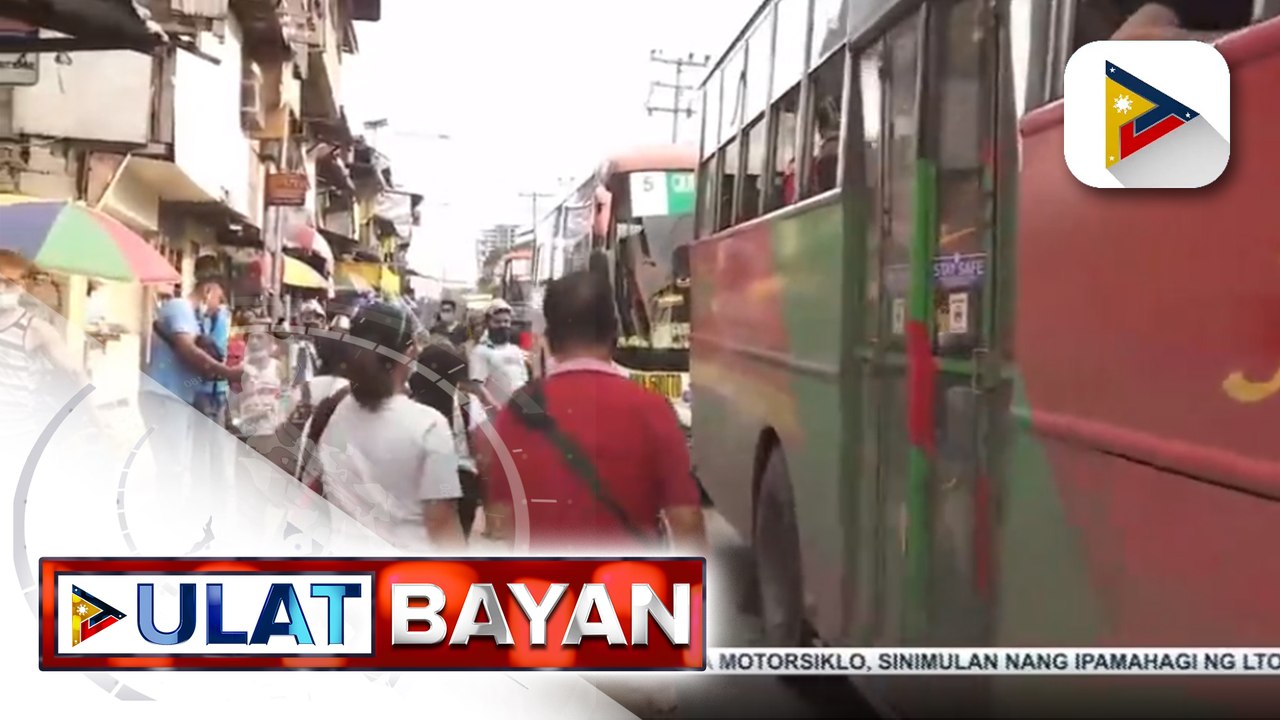 NEDA, inirekomendang itaas sa 75% ang kapasidad ng public transpo