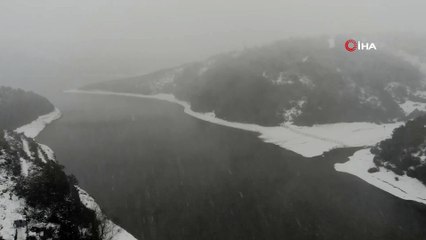 Kar yağışı İstanbul’da barajlara yaradı