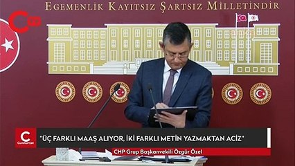 Özgür Özel, Erdoğan ve Binali Yıldırım’ın ‘ortak konuşması’nda Fahrettin Altun’a dikkat çekti: “3 farklı maaş almayı biliyor, 2 farklı konuşma yazmaktan aciz”