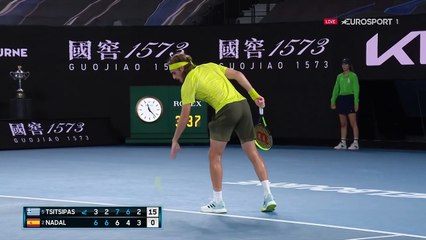 4 aces en 54 secondes : Tsitsipas signe le jeu parfait