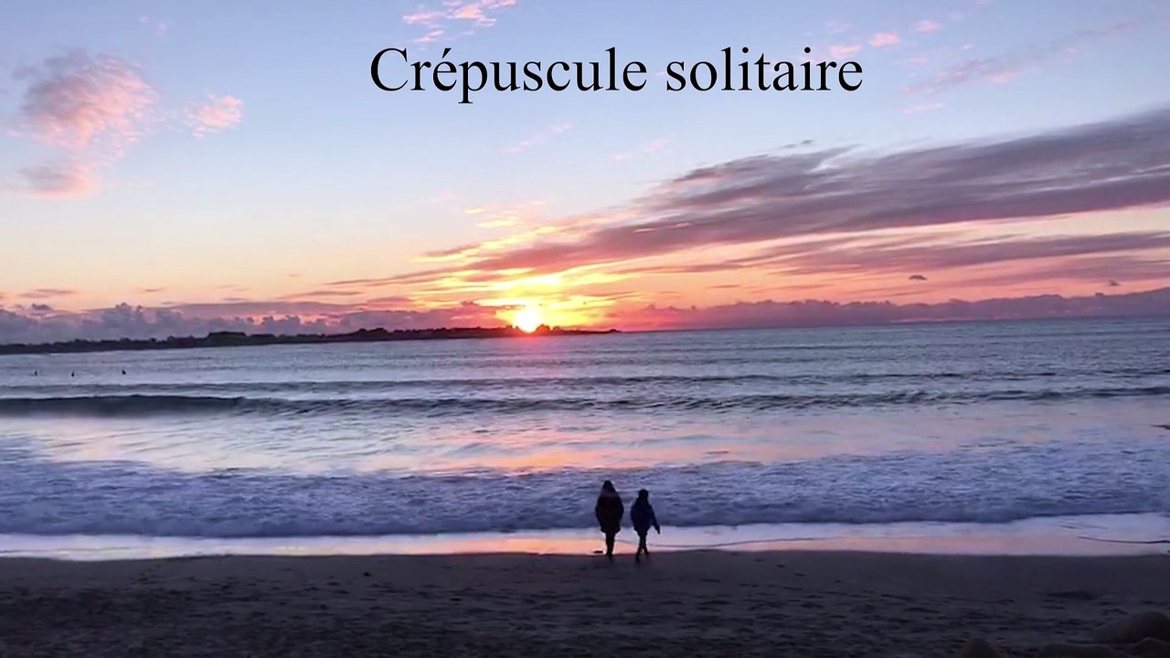 crépuscule solitaire