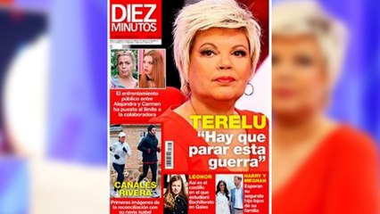 Terelu Campos quiere parar la guerra entre su hija y su hermana