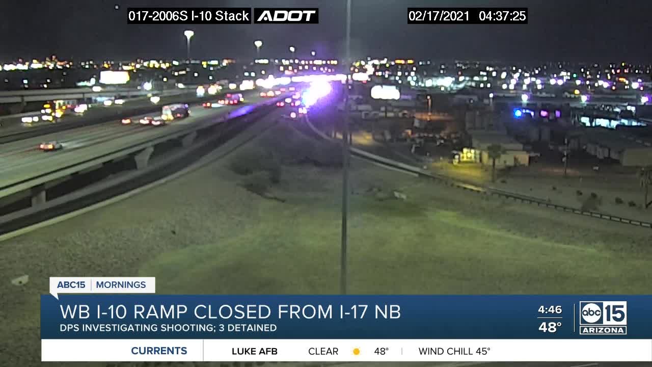 Shots fired at DPS vehicle in Phoenix