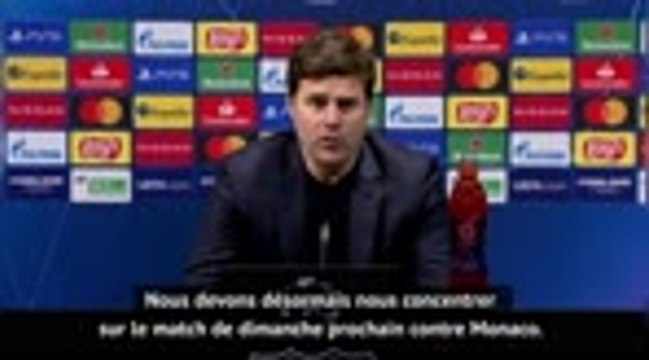 8es - Pochettino : Il faut rester mesuré