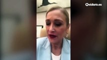 Cristina Cifuentes muestra el acta del TFM con firmas falsas: 