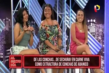 En Carne Viva: reportera se convierte en extractora de conchas de abanico en Sechura