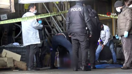 Fabrika işçisi feci şekilde can verdi