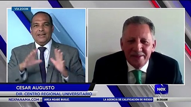 Entrevista a Cesar Augusto, Dir. centro regional universitario de Veraguas de la UP - Nex Noticias