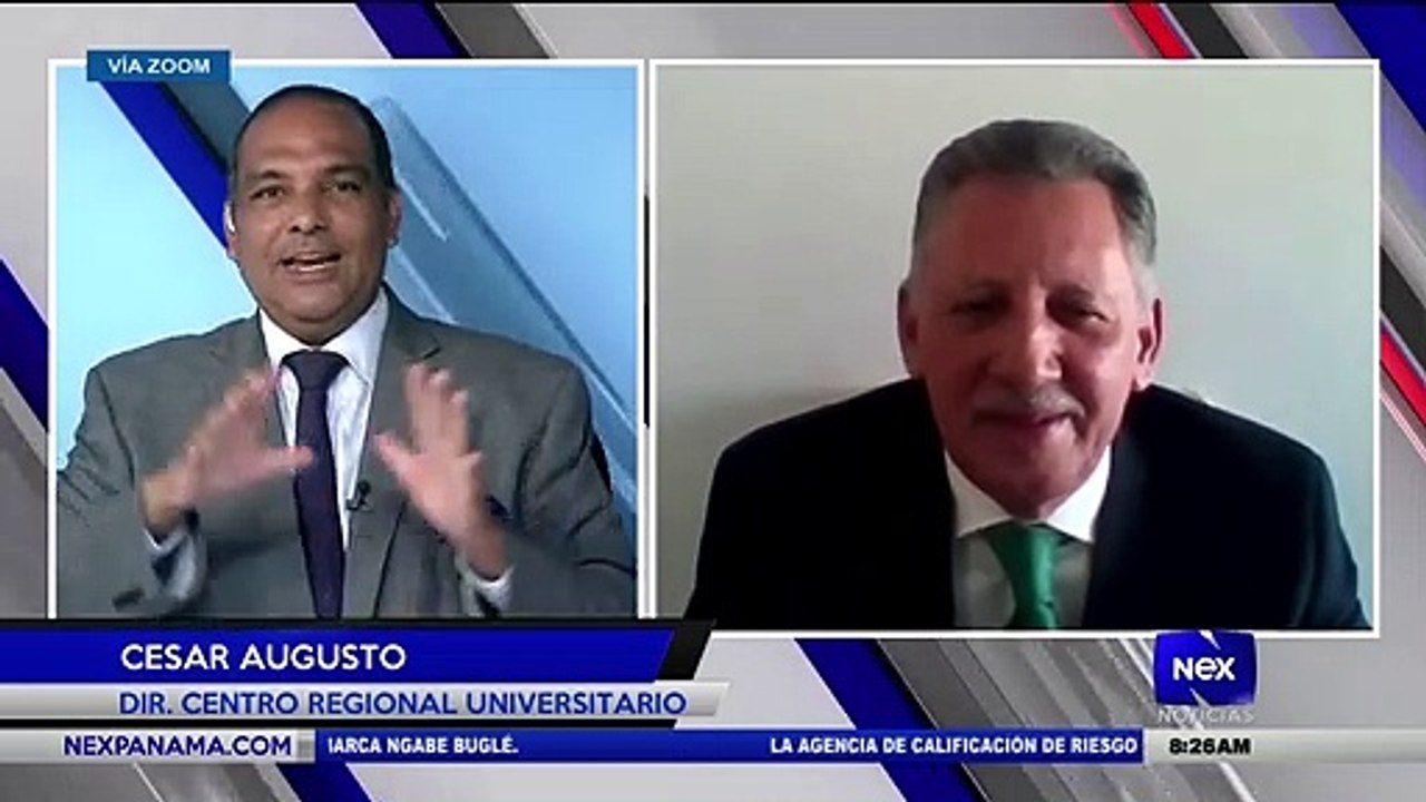 Entrevista a Cesar Augusto, Dir. centro regional universitario de Veraguas de la UP  - Nex Noticias