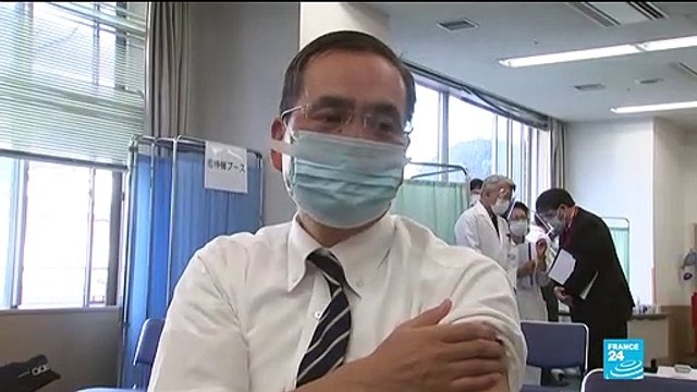Covid-19 au Japon : lancement de la campagne de vaccination, à 5 mois des Jeux Olympiques
