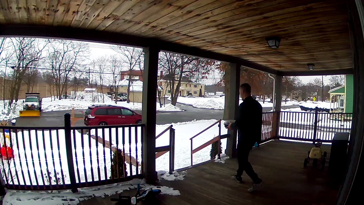 Slippery Stairs Surprise Guy