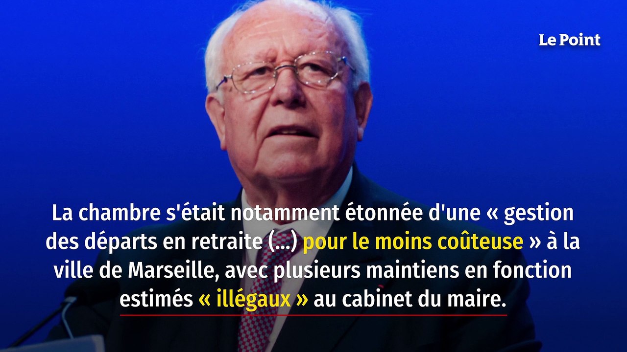 Détournement de fonds publics : Jean-Claude Gaudin est en garde à vue