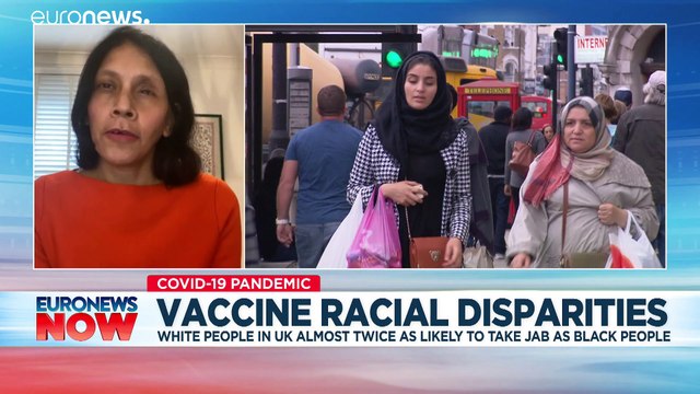 Why are ethnic minorities over-80 less likely to get COVID-19 vaccine in UK?