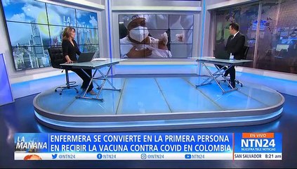 Inicial la vacunación en Colombia