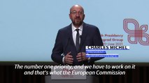 EU must 'increase' vaccine production says Charles Michel