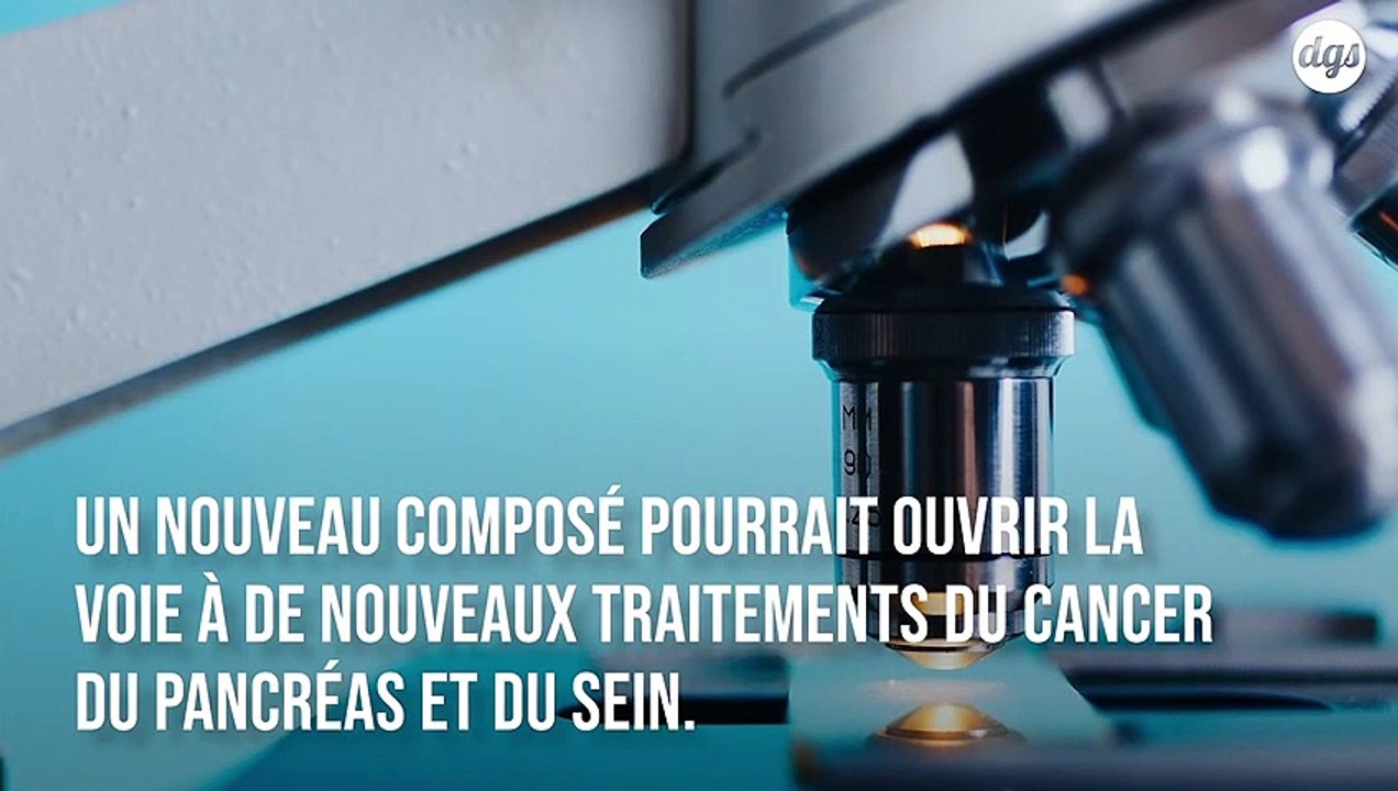 Ce nouveau médicament se révèle prometteur contre les cancers du pancréas et du sein
