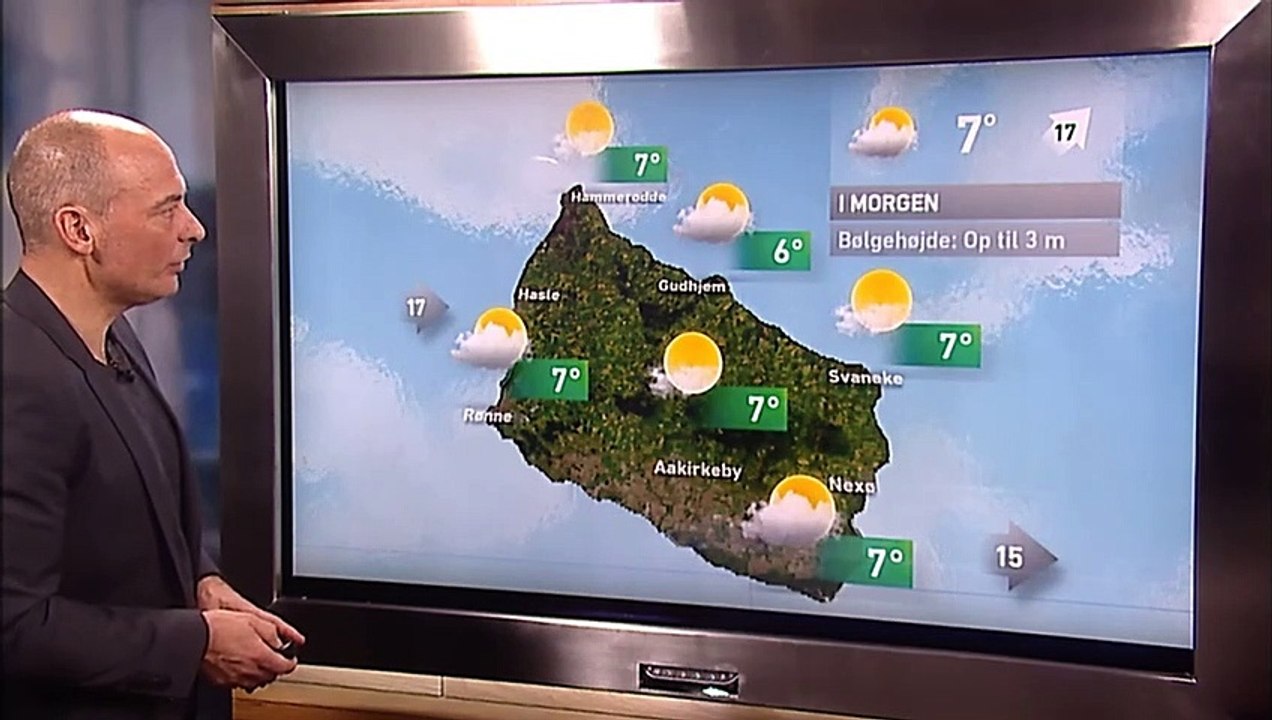 Vejret Sendt klokken 17.04 24122015 TV2 BORNHOLM TV2 Danmark