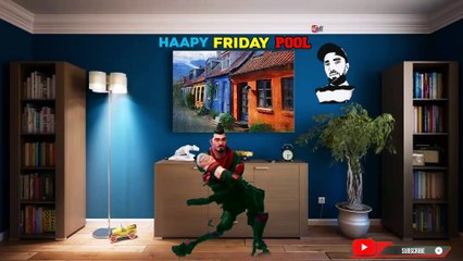 New intero design with happy Friday pool