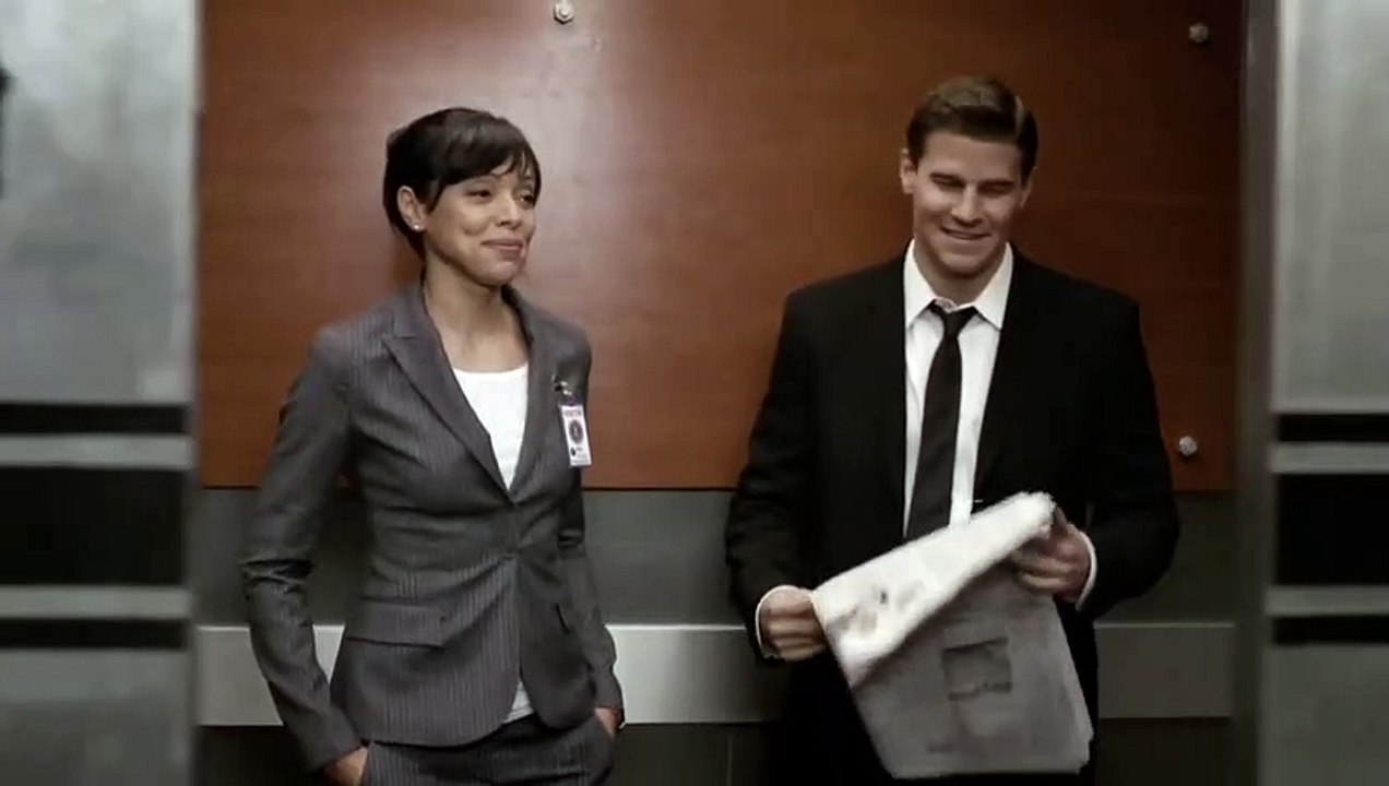 Bones 5x16 - "what's that scientist's name?" "Temperance Brennan"