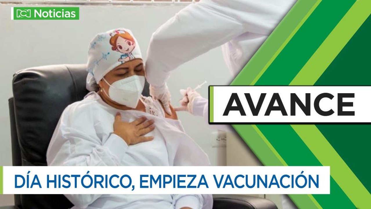 ¡Comenzó la vacunación contra el covid en Colombia!