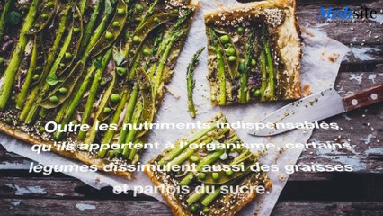 Quels sont les légumes les plus caloriques ?