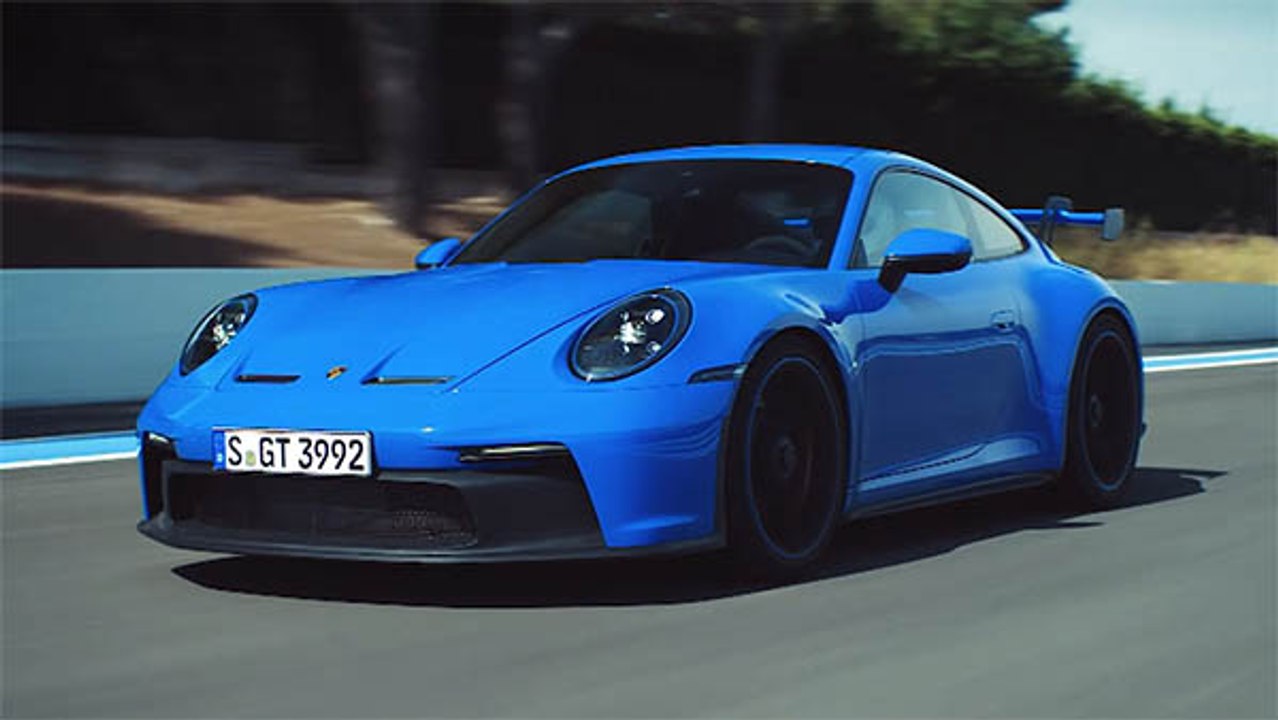 Rennsporttechnik für die Straße - Porsche zeigt den neuen 911 GT3