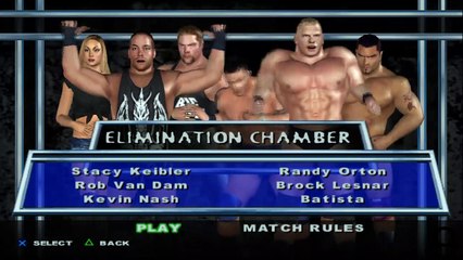 Here Comes the Pain Stacy Keibler vs RVD vs Kevin Nash  vs Randy Orton vs Brock Lesnar vs Batista