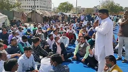 टीएसपी क्षेत्र से गृह जिलों में समायोजन की मांग