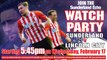 LIVE WATCH PARTY:  Sunderland v Lincoln City FT: 1-1 (Pens 5-3)