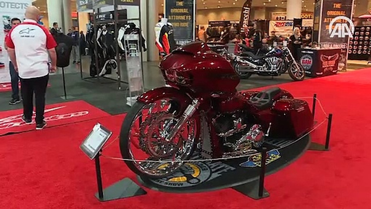 New York Uluslararası Motorsiklet Show başladı