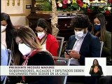 Rueda de prensa del presidente Maduro con medios internacionales en defensa de la verdad de Venezuela